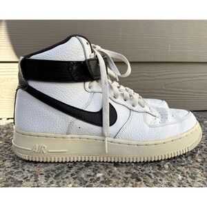 Nike Air Force 1 High '07 AF1 White Black Men's Shoes Size 7 (CT2303-100)